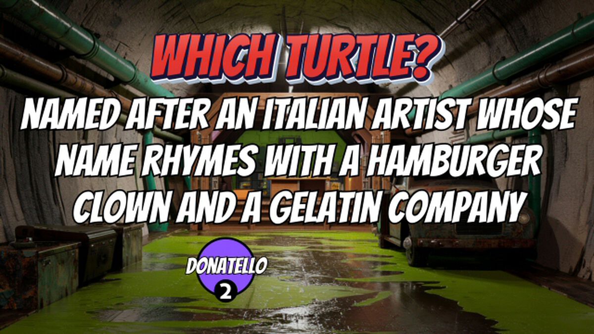 Which Turtle? image number null